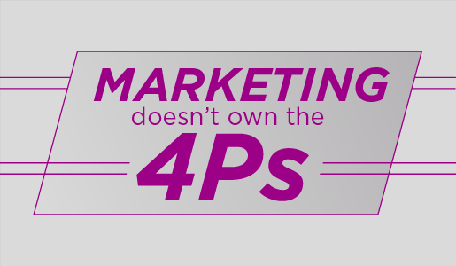 Marketing Doesn't Own the 4Ps